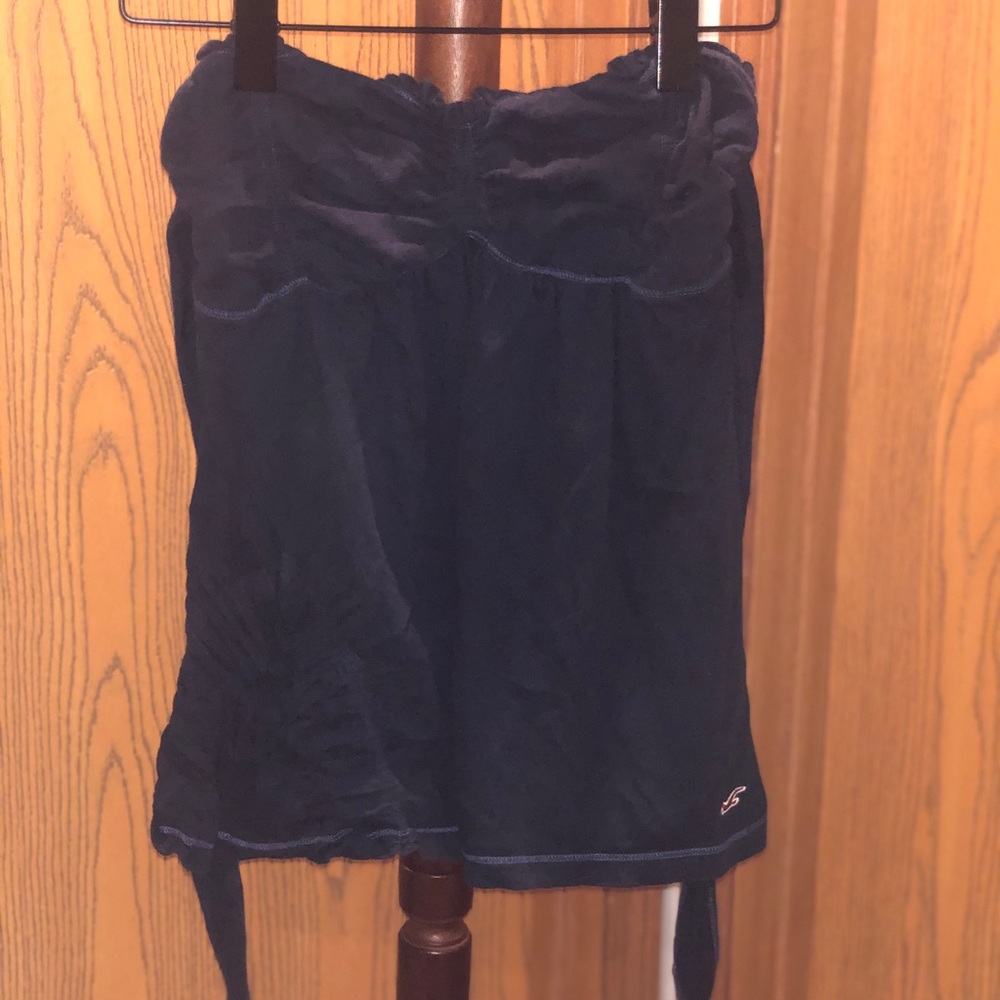 Strapless clench top